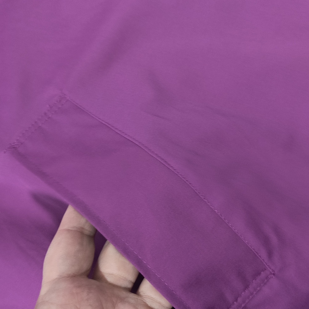Purple Overcoat All Weather Jacket Lined Chic Classic Trench - Picture 6 of 10